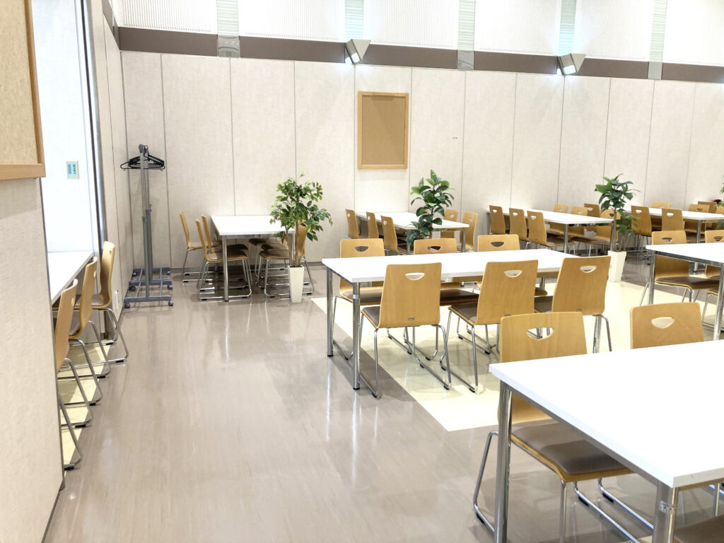 東京都庁第二本庁舎の職員食堂